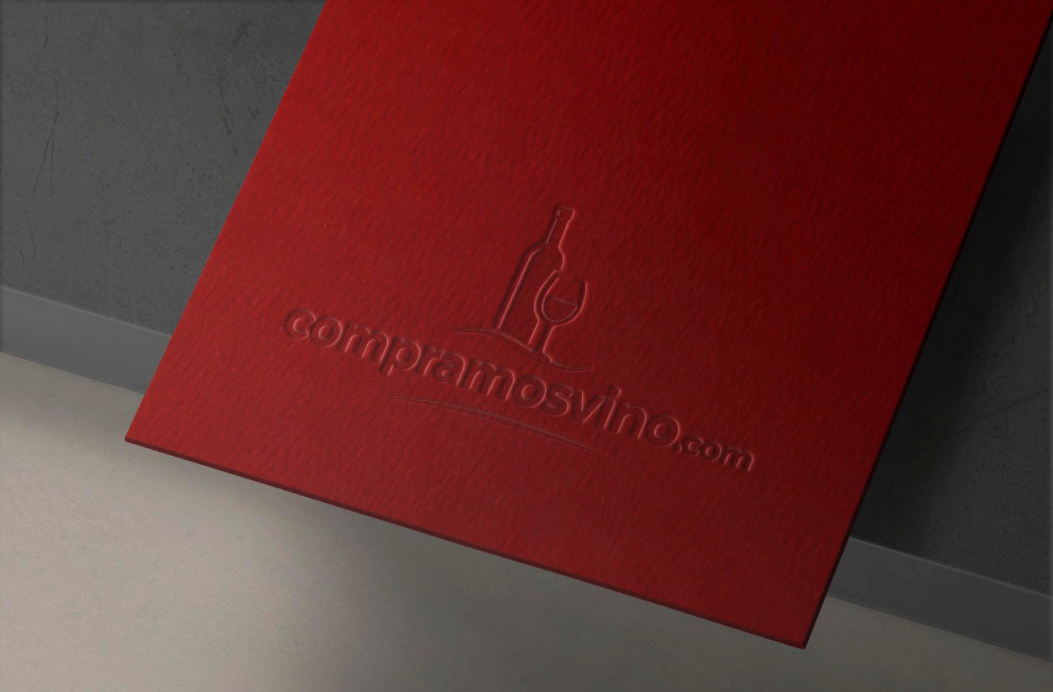 Logo en tira de papel
